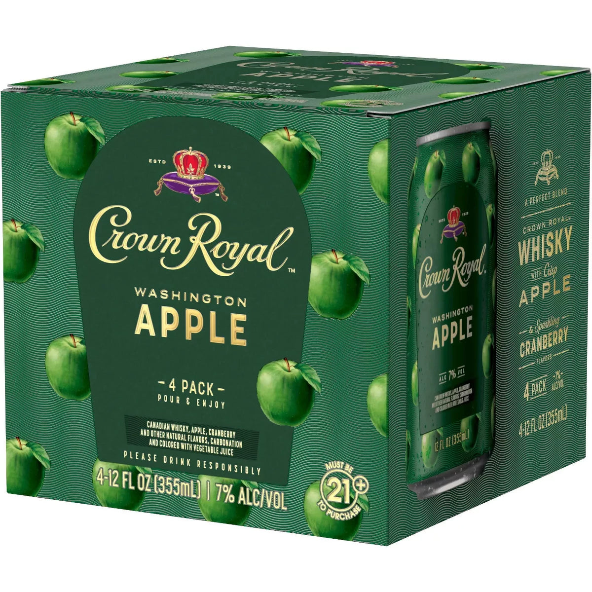 Crown Royal Washington Apple 4x355 ml
