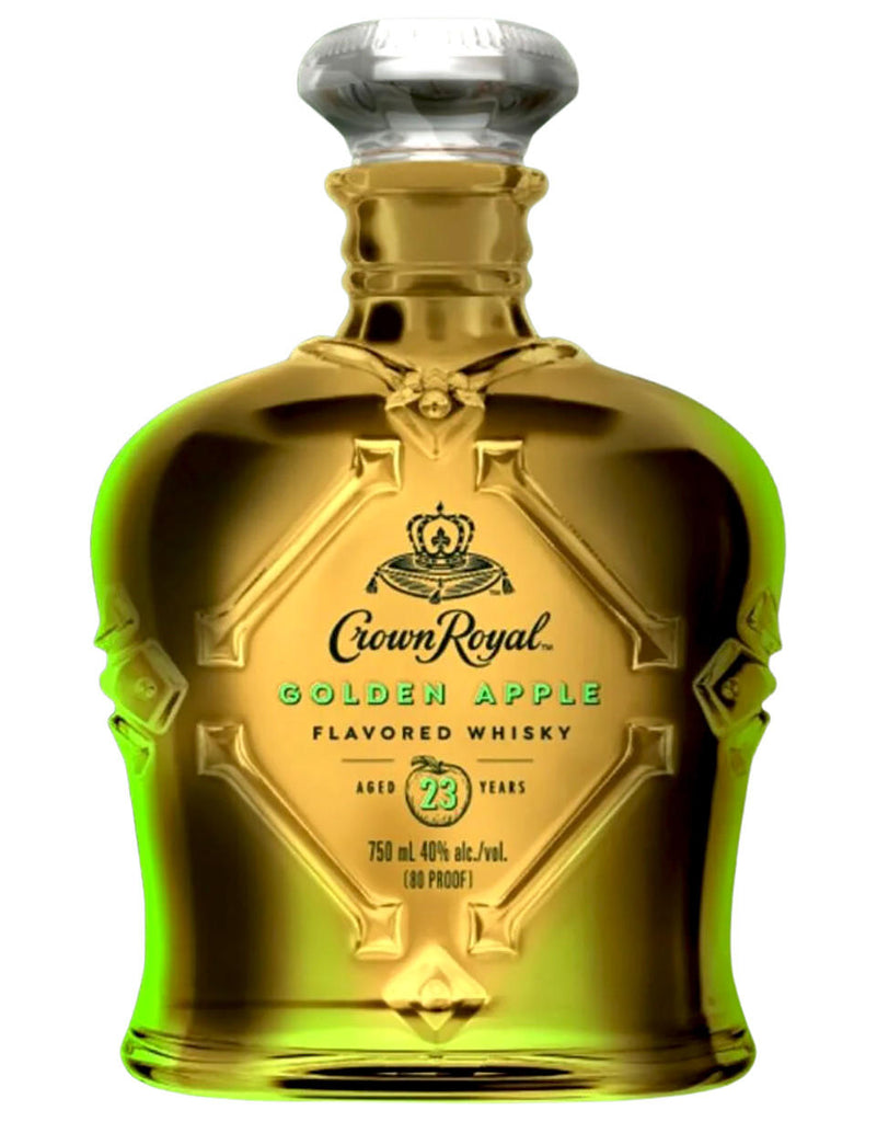Crown Royal Golden Apple Flavored Whisky Limited Edition Aged 23 Years