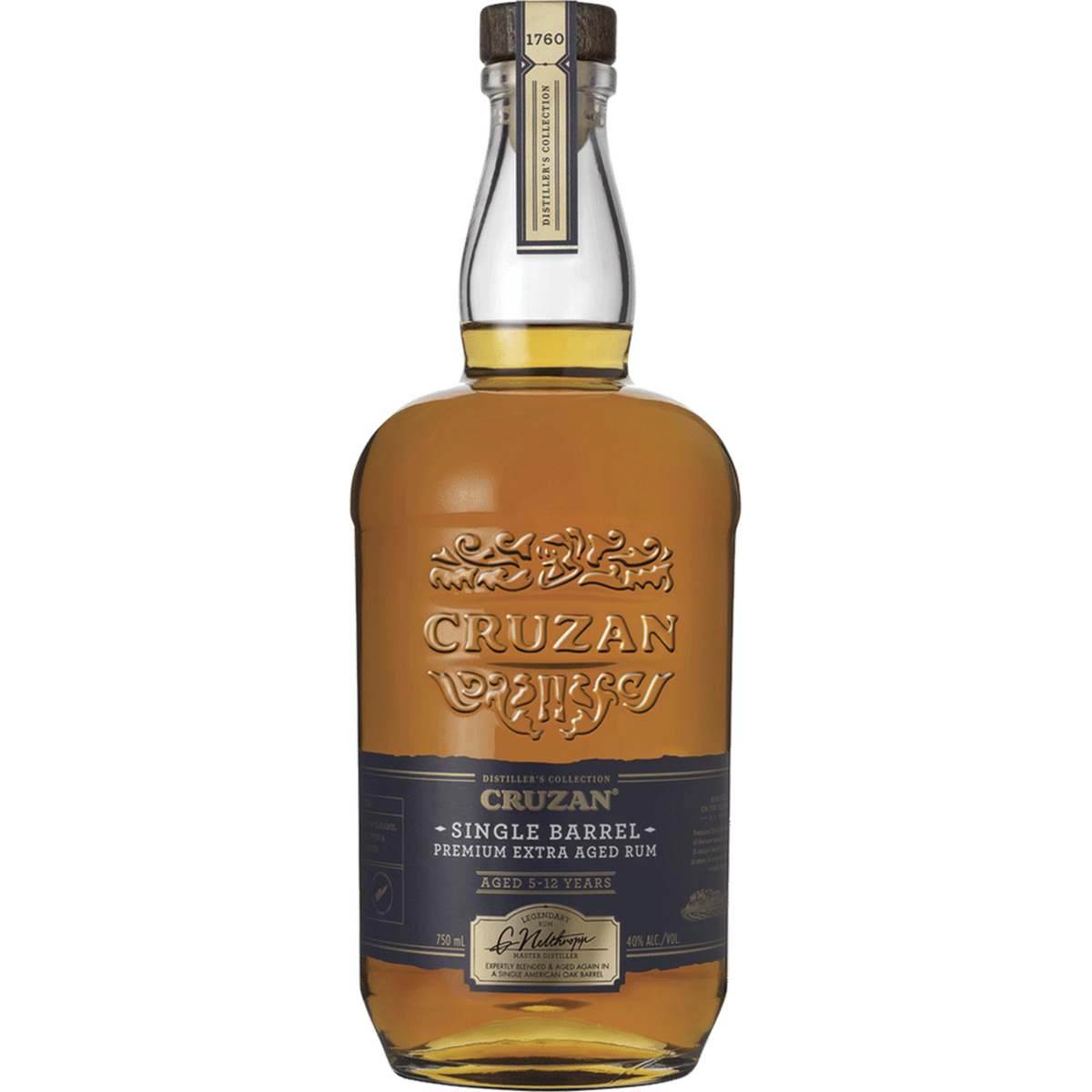 Distillers Collection Cruzan Single Barrel Premium Extra Aged Rum 750 ml