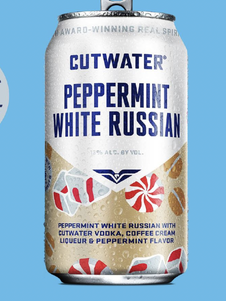 Cutwater Peppermint White Russian Limited Edition (4 Pack ) 355 ML