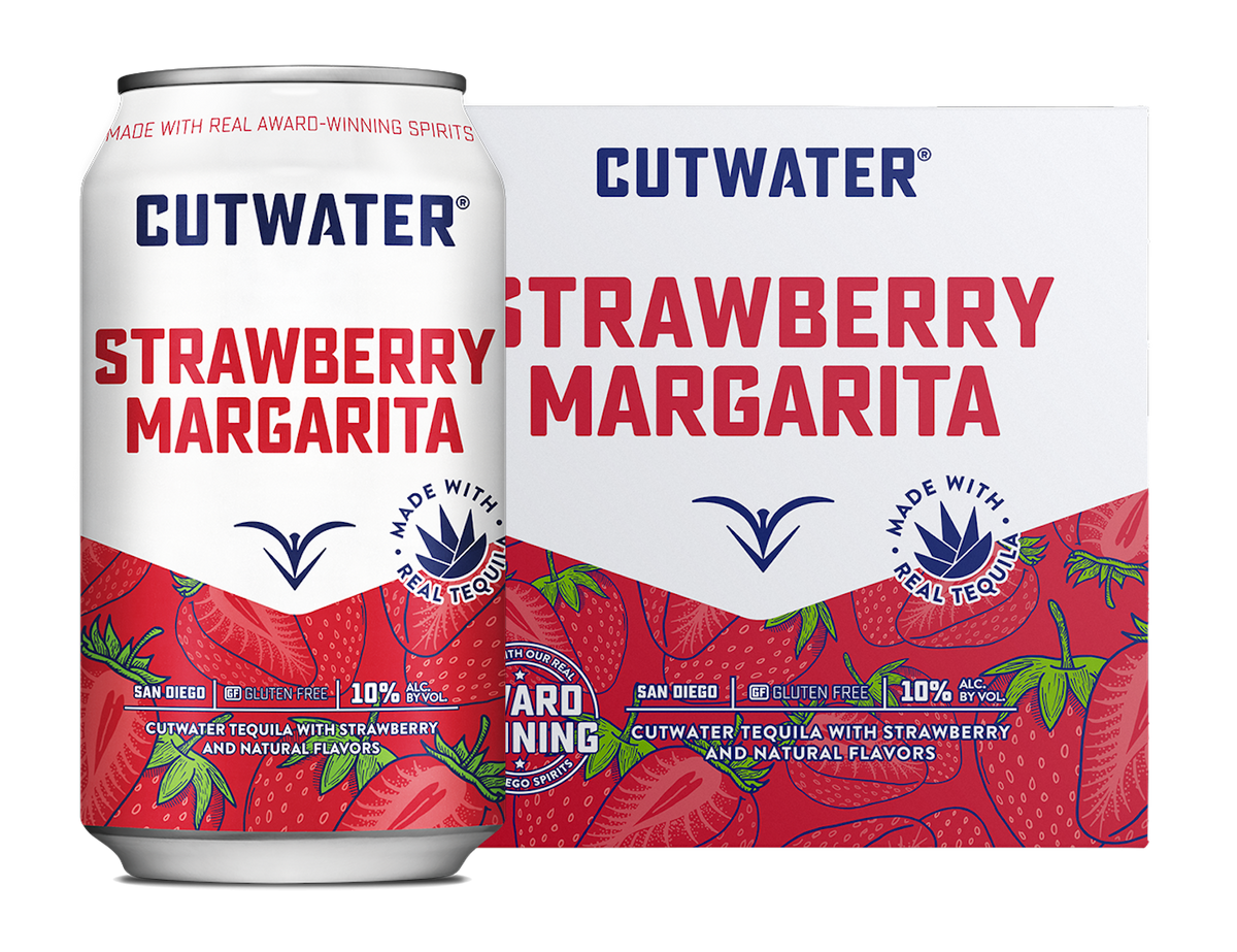 Cutwater Cutwater Strawberry Margarita ( 4 cans) 355 ml