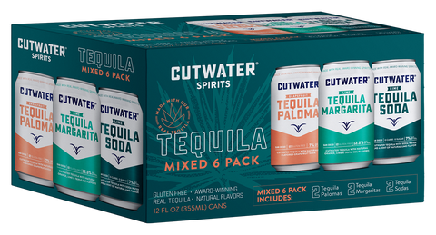Cutwater Tequila Mixed 6pk 12oz