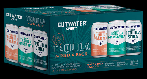 Cutwater Tequila Mixed 6pk 12oz