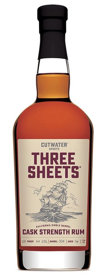 Cutwater Cutwater Three Sheets Cask Strength Limited edition 750 ml