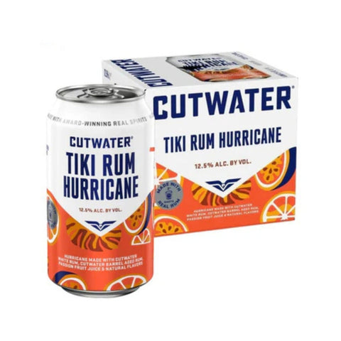 Cutwater Spirits Tiki Rum Hurricane 355 ML (4-pack)