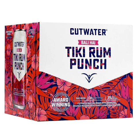 Cutwater Bali Hai Tiki Rum Punch (4 Pack) 355 ML