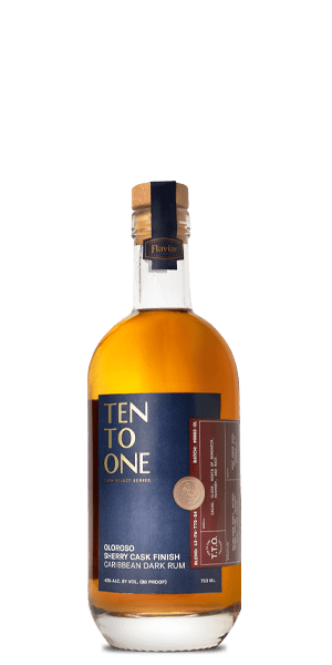 Ten To One Oloroso Sherry Cask Finish Dark Rum Flaviar Exclusive - 750 ml