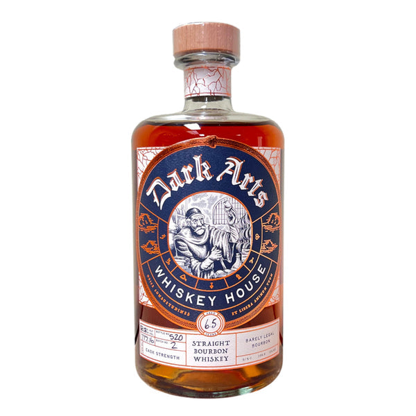 Dark Arts Barely Legal Cask Strength Straight Bourbon Whiskey 7 year 750 ml