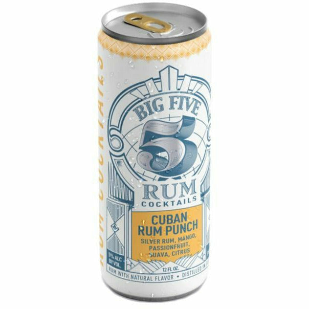 Big Five Big Five Cuban Rum Punch - 4 x 12oz cans 4 x 355ml