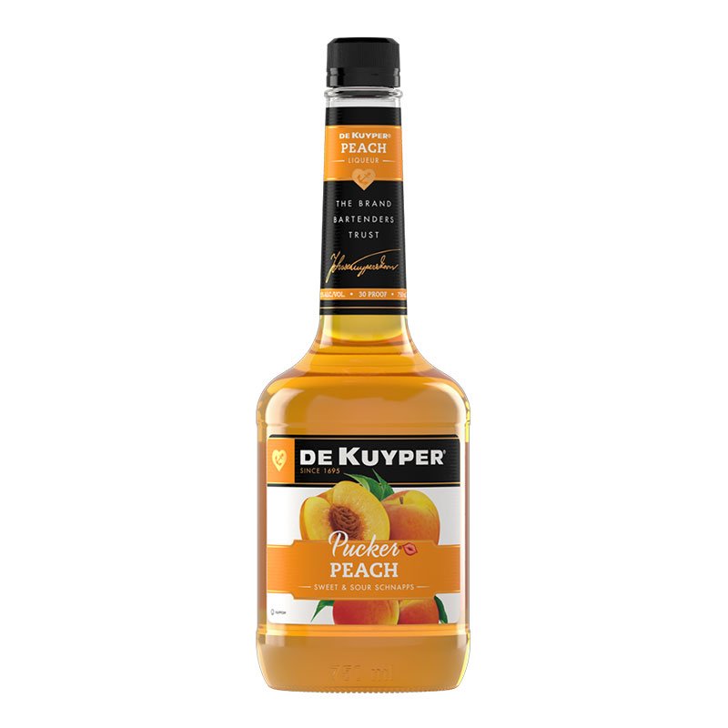 De Kuyper Pucker Peach Schnapps 750ml