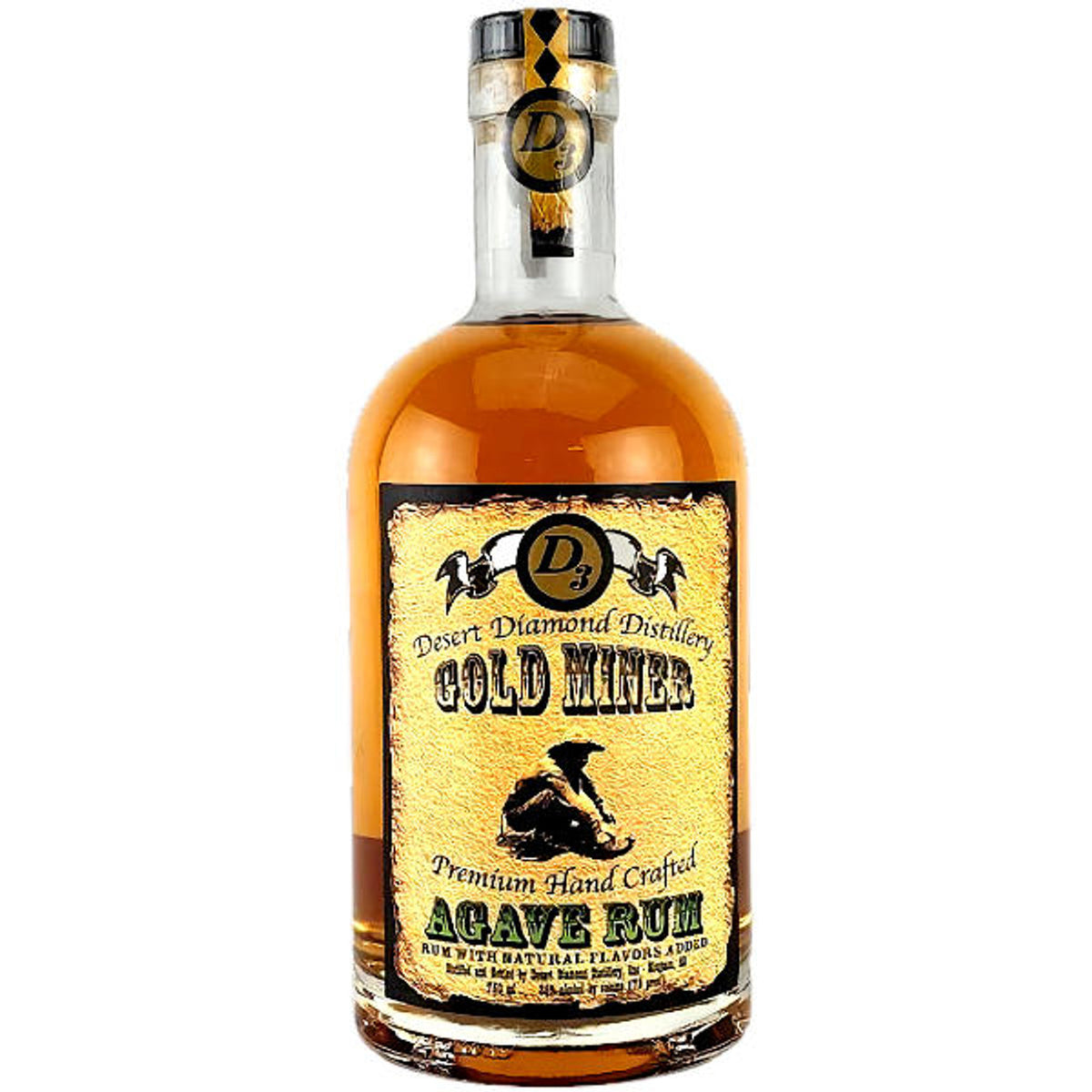 Desert Diamond Distillery Gold Miner Agave Rum 750 ML