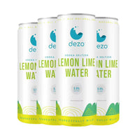 Dezo Spiked Lemon-Lime Water (4-pack) 4x355ml