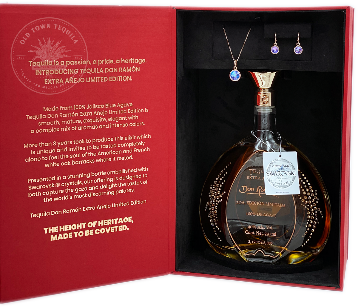 Don Ramon Swarovski Crystal Limited Edition Extra Anejo 750 ml