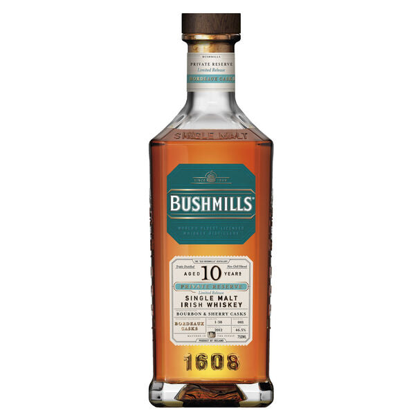 Bushmills Private Reserve Bordeaux Cask 10 year 750 ml