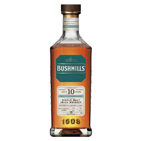 Bushmills Private Reserve Bordeaux Cask 10 year 750 ml