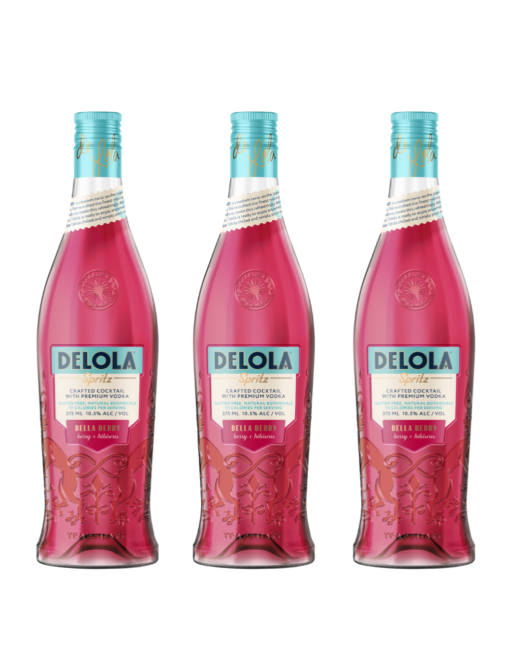 Delola Spiritz Bella Berry Hibiscus 375 ml
