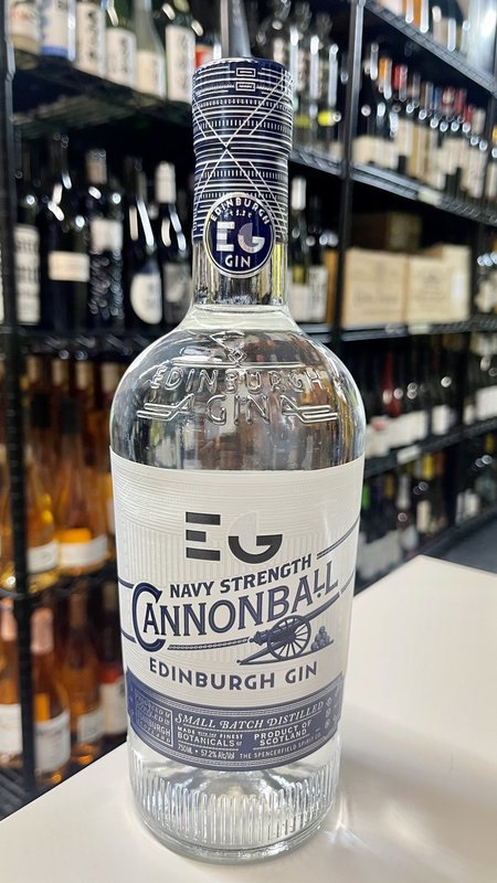 Edinburgh Edinburgh Navy Strength Cannonball Small Batch 750 ml