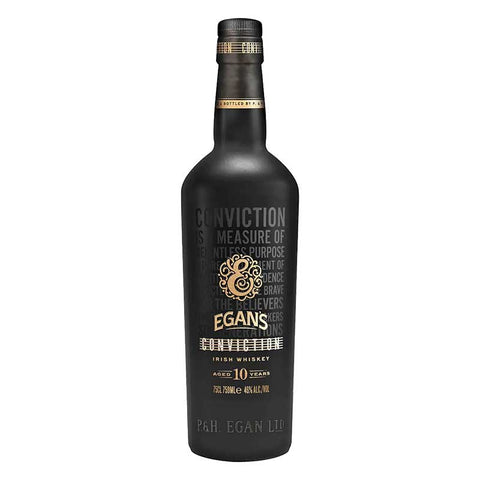 Egans Conviction 10 year Old Blended Irish Whiskey 750 ml