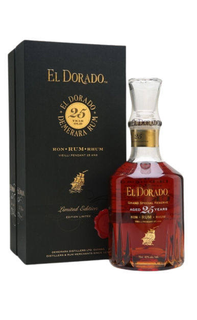 El Dorado Demerara Rum Limited Edition Cask Aged 25 year 750 ML