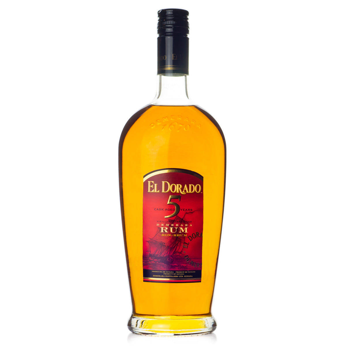 El Dorado Ron Rum Cask Aged 5 year 750ml