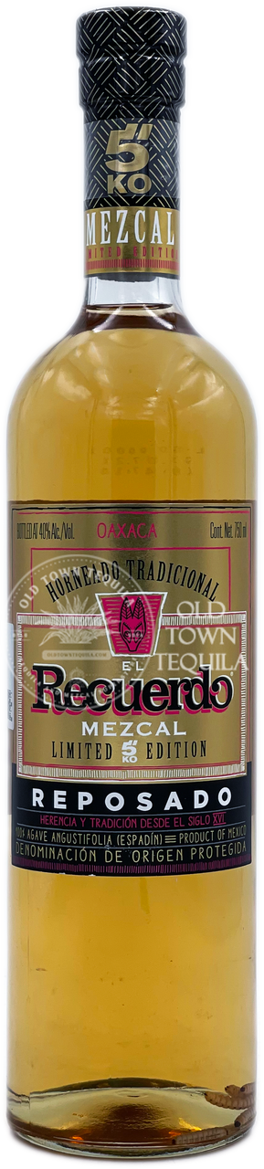 El Recuerdo El Recuerdo Mezcal 5" KO Limited Edition Reposado 750 ml