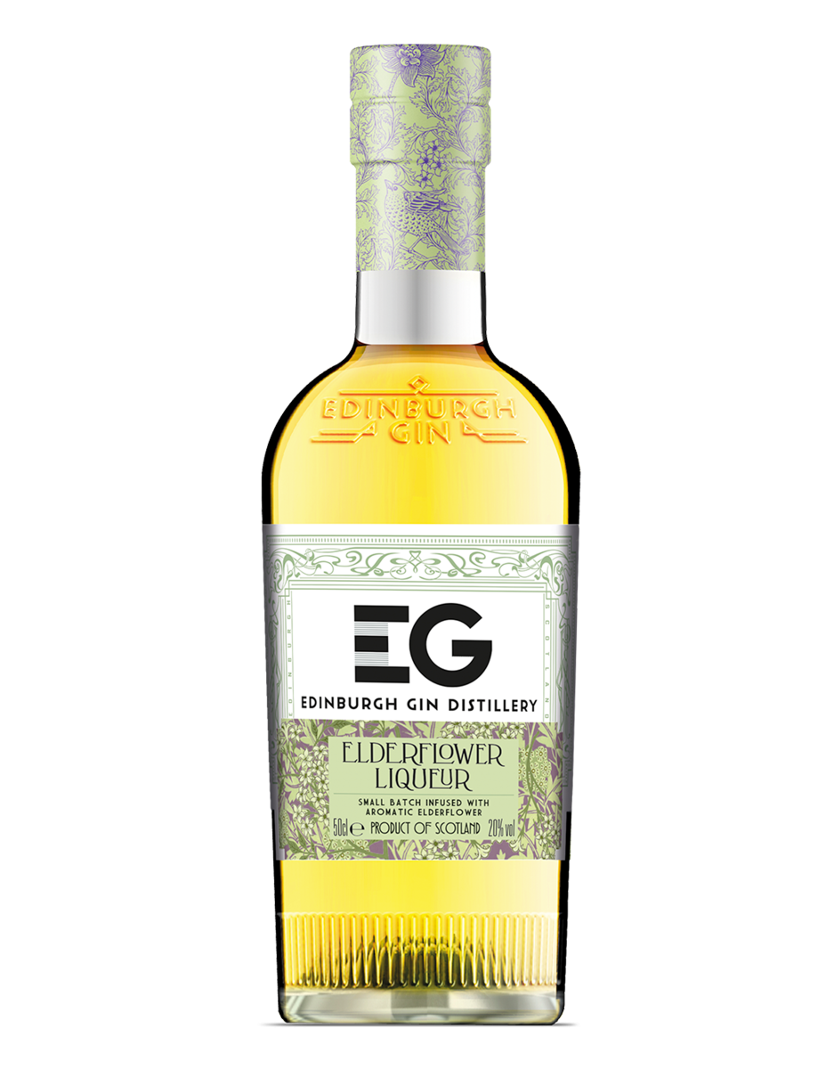 Edinburgh Gin Distillery Elderflower Liqueur Small Batch 750 ml