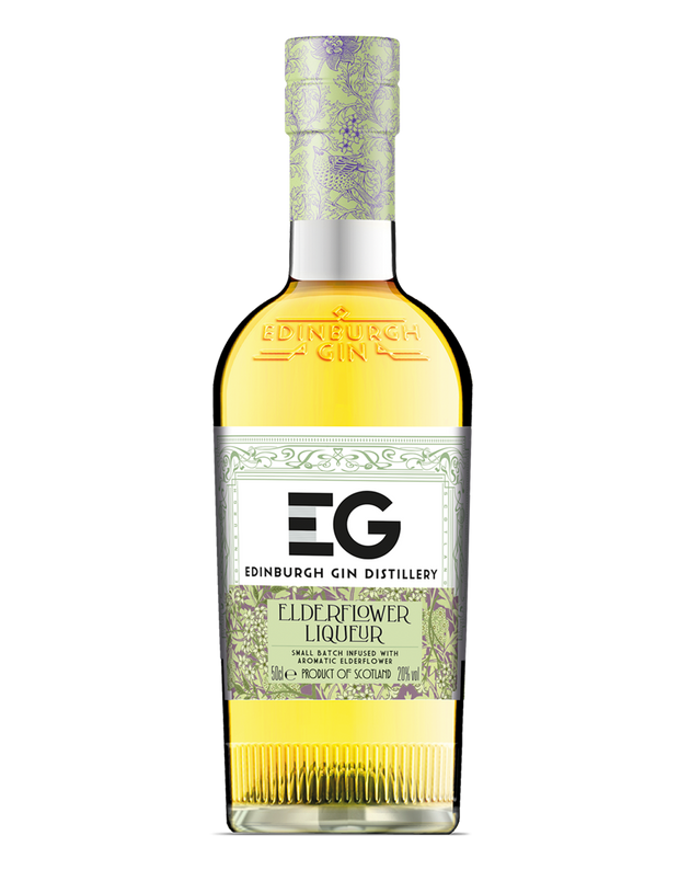 Edinburgh Gin Distillery Elderflower Liqueur Small Batch 750 ml