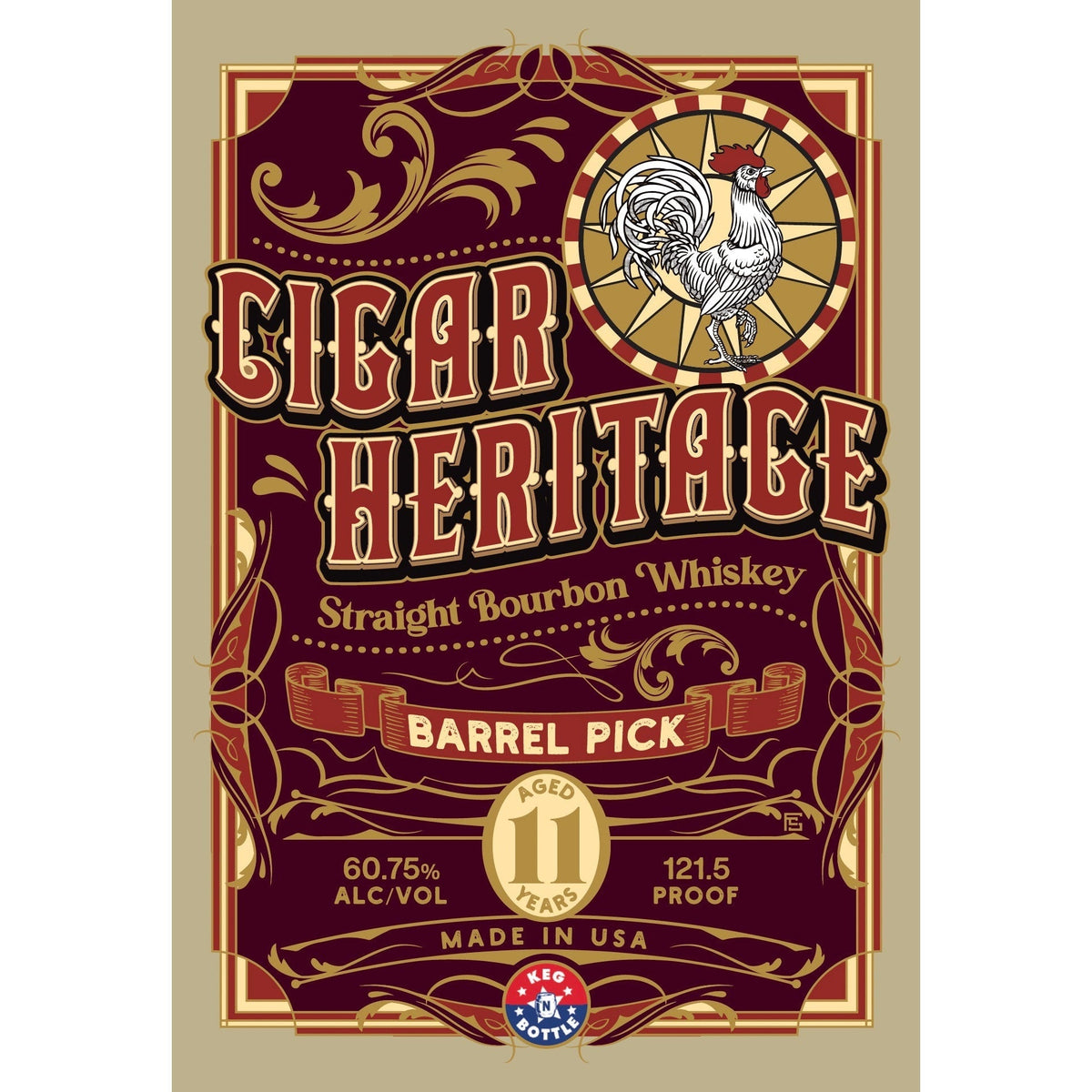 Elijah Craig Cigar Heritage 11 Year Private Barrel Proof