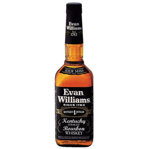 Evan Williams Black Label Kentucky Straight Bourbon 750 ml