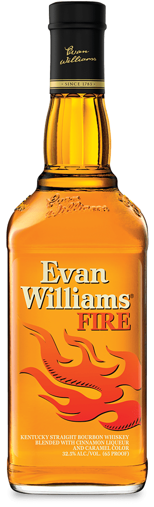 Evan Williams FIRE Kentucky Straight Bourbon Whiskey 750 ml