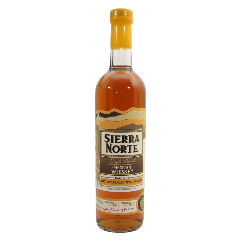 Sierra Norte Mexican Yellow Corn Whiskey 750 ml