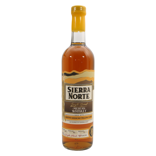 Sierra Norte Mexican Yellow Corn Whiskey 750 ml