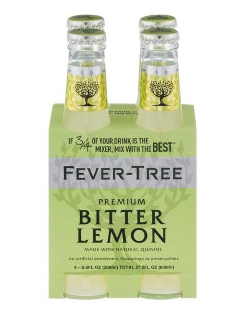 Fever Tree Lemon Tonic (4 Pack) 200 ml