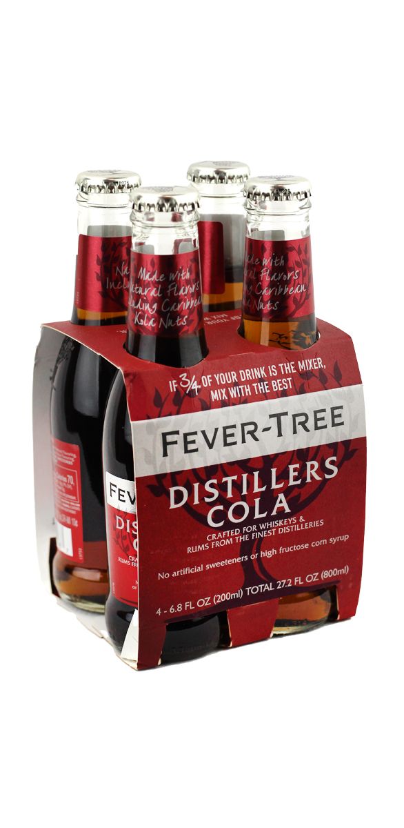 Fever Tree Distillers Cola (4 Pack) 200 ml