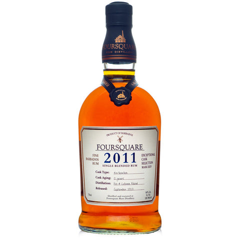 Foursquare Fine Barbados  Exceptional Cask Selection Mark XXIV 2011 12 year 750 ML