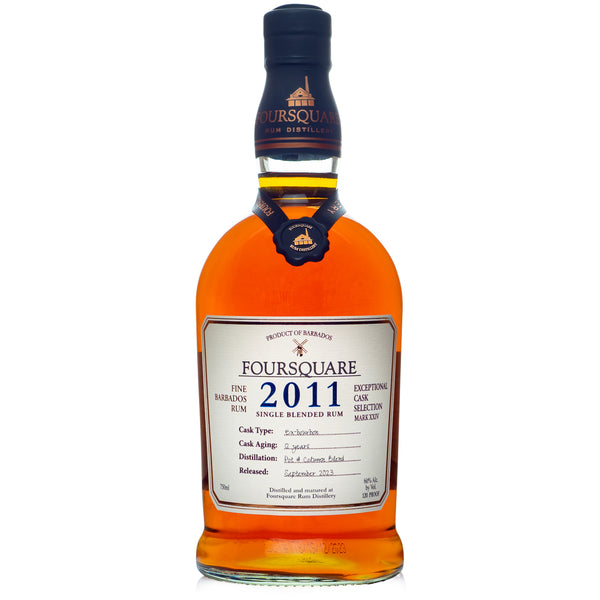 Foursquare Fine Barbados  Exceptional Cask Selection Mark XXIV 2011 12 year 750 ML