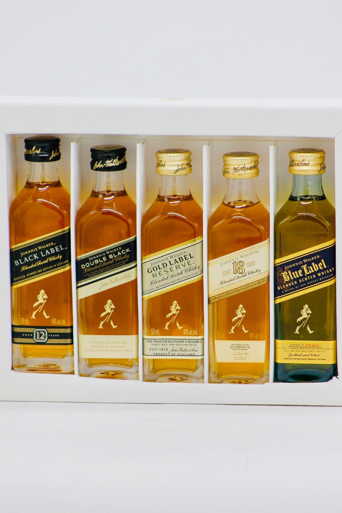 Johnnie Walker Discover Blended scotch set 50ml