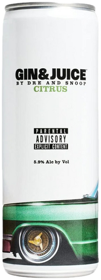 Gin and Juice Citrus 4/355ml 355ml