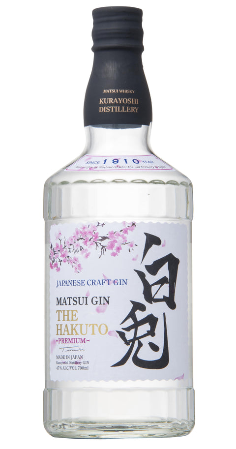 Japanese Craft Matsui Gin The Hakuto Premium 700 ml
