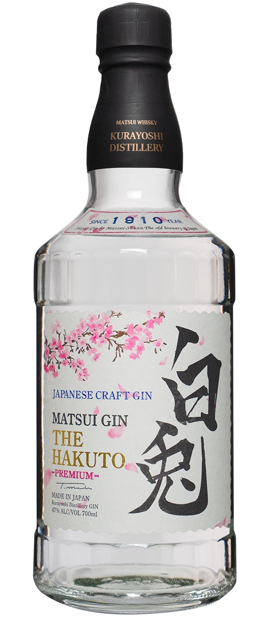 Japanese Craft Gin The Hakuto Gin Matsui Gin 700 ml
