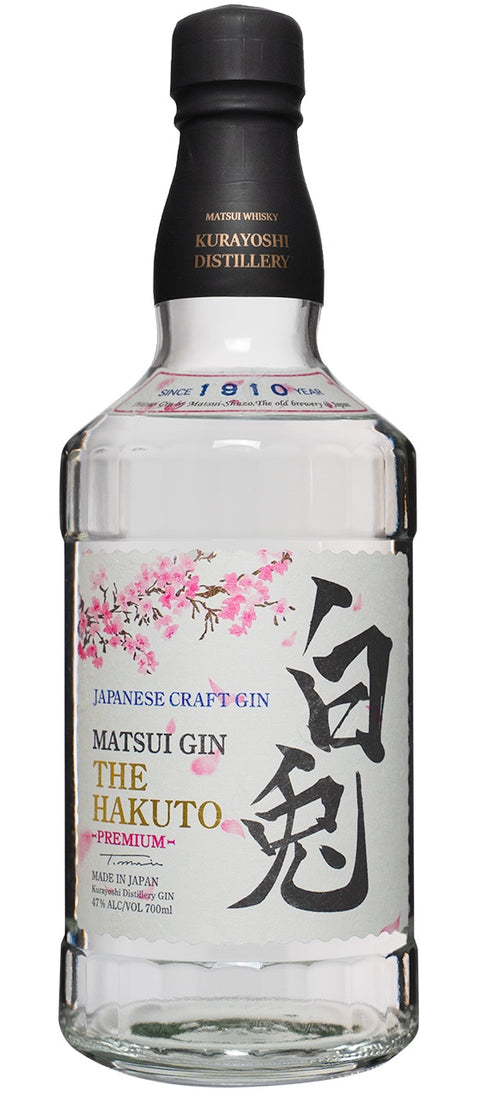 Japanese Craft Gin The Hakuto Gin Matsui Gin 700 ml