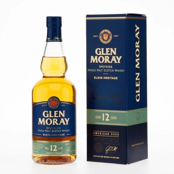 Glen Moray Single Malt Scotch Whiskey 12 year 750ml