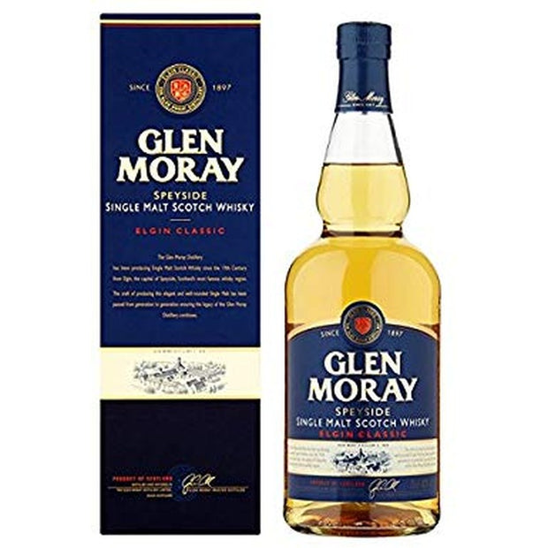 Glen Moray Speyside Single Malt Scotch Elgin Classic 750 ml
