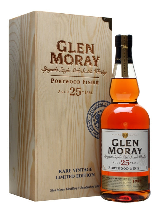 Glen Moray Port Cask Finish Rare Vintage 25 year 750 ml