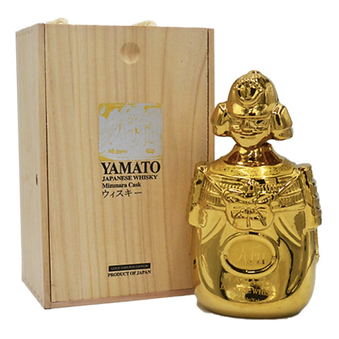 Yamato Mizunara Cask Gold Samurai Edition Japanese Whisky 750 ml