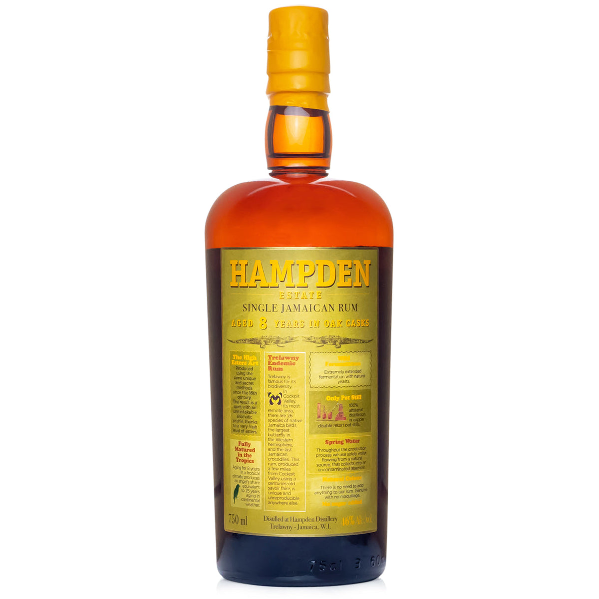 Hampden Estate Single Jamaican 8 year 750 ml