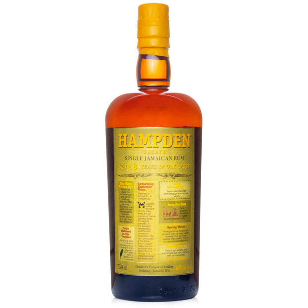 Hampden Estate Single Jamaican 8 year 750 ml