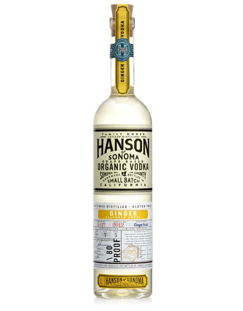 Hanson Sonoma Organic Ginger vodka 750ml