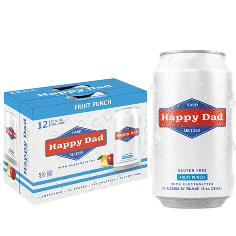 Happy Dad Fruit Punch (12 pack) 355ml