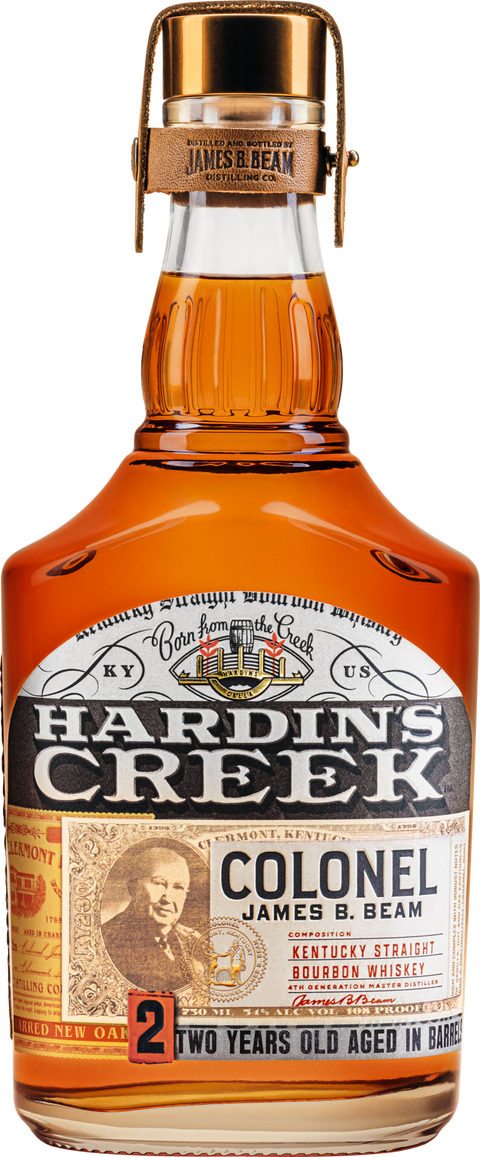 Hardin's Creek Harding Creek Colonel James B. Beam Kentucky Straight Bourbon Whiskey 750ml